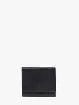 Porte-monnaie Madras Cuir Etrier Bleu madras EMAD097