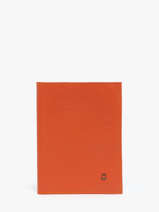 tui Passeport Madras Cuir Etrier Orange madras EMAD025