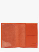 tui Passeport Madras Cuir Etrier Orange madras EMAD025-vue-porte