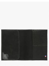 tui Passeport Madras Cuir Etrier Noir madras EMAD025-vue-porte