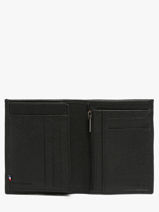 Portefeuille Porte-monnaie Madras Cuir Etrier Noir madras EMAD142-vue-porte