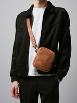 Crossbody Bag S Tolosa Etrier Brown tolosa ETOL704S-vue-porte